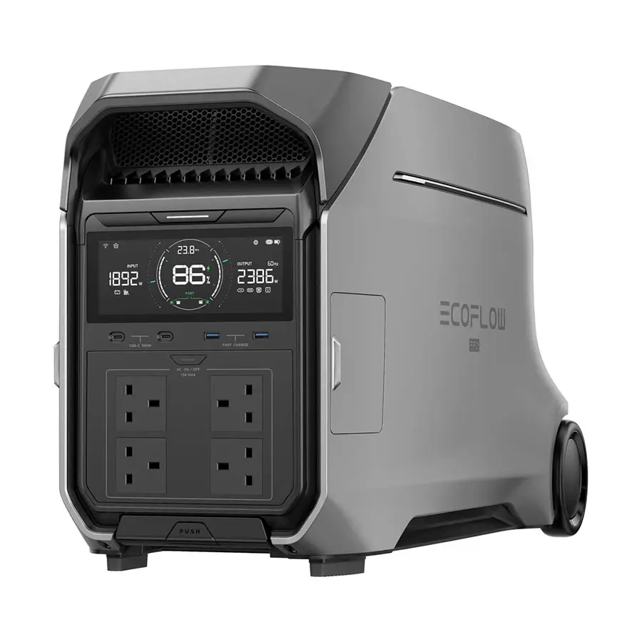 Ecoflow Delta Pro 3 - Inverter 4000W, Battery 4096Wh Portable Power Station