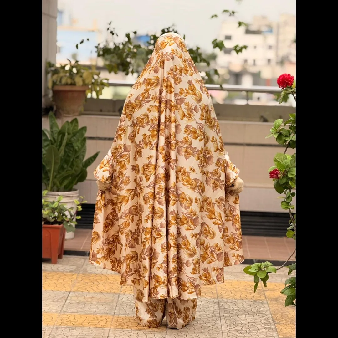 Royel Silk Fabric Khimar Set RS101